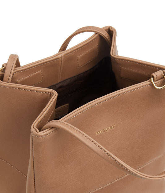 WILLASM Small Vegan Tote Bag - Vintage | Color: Tan - variant::soy