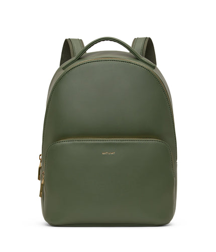 CARO Vegan Backpack - Loom | Color: Green - variant::stem