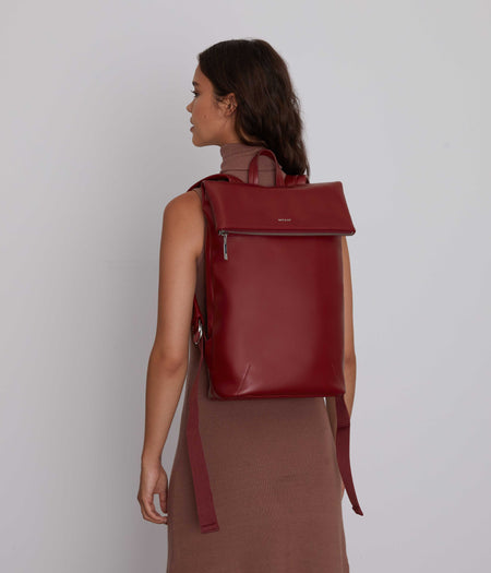 COLTON Vegan Backpack - Loom | Color: Black - variant::blacks