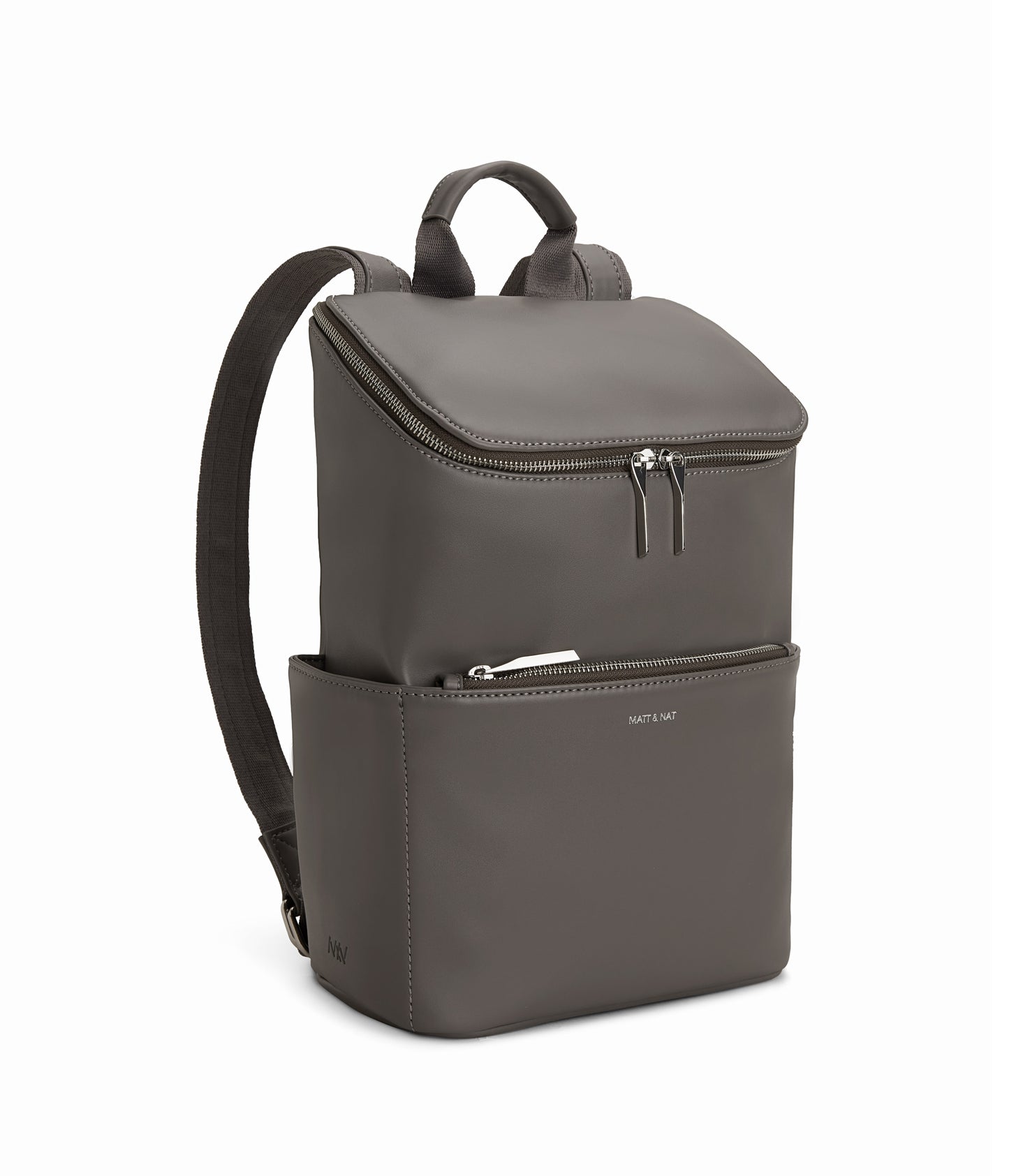 BRAVE MICRO Vegan Crossbody Bag - Loom | Color: Grey - variant::essence