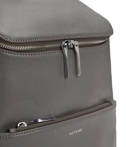 BRAVE MICRO Vegan Crossbody Bag - Loom | Color: Grey - variant::essence