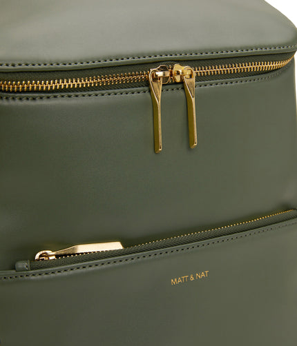 BRAVE MICRO Vegan Crossbody Bag - Loom | Color: Green - variant::stem