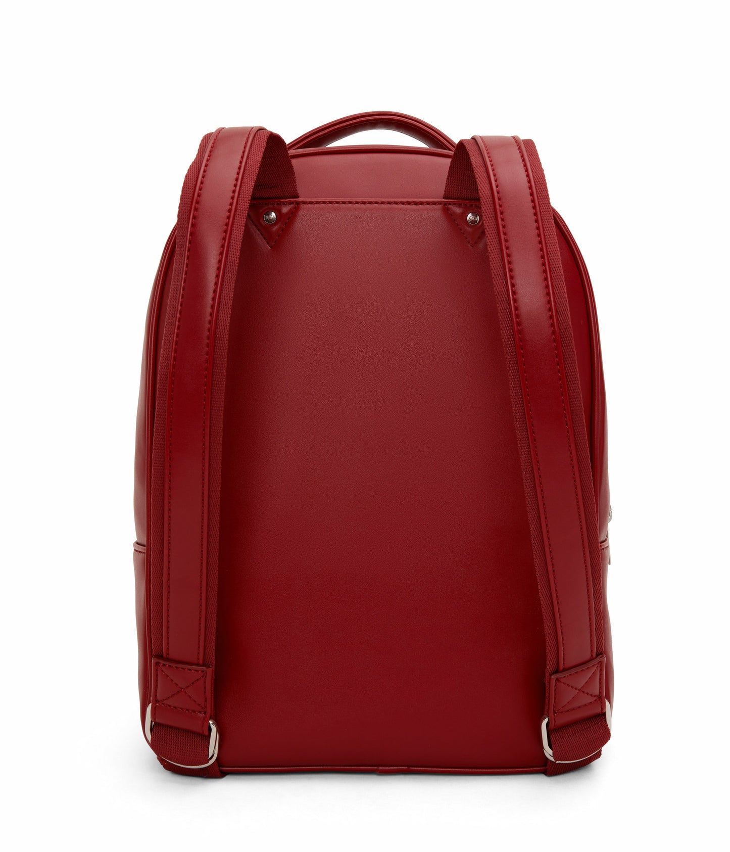 CARO Vegan Backpack - Loom | Color: Red - variant::plum