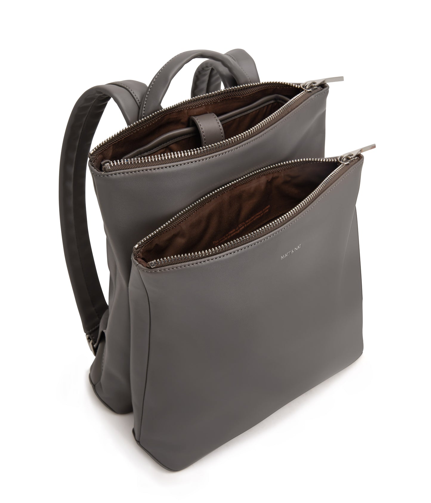 NARA Vegan Backpack - Loom | Color: Grey - variant::essence