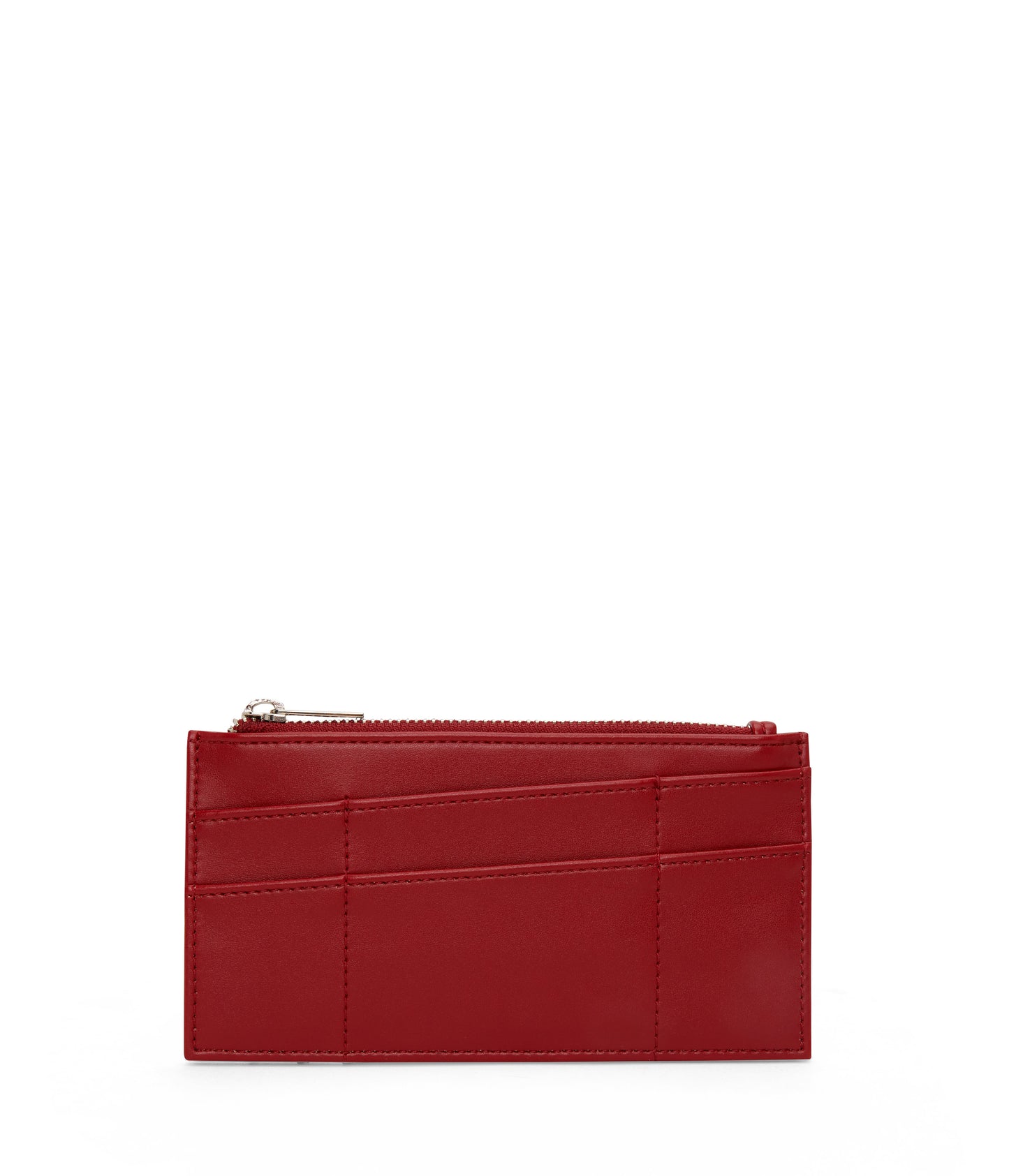 NOLLY Vegan Wallet - Loom | Color: Red - variant::plum
