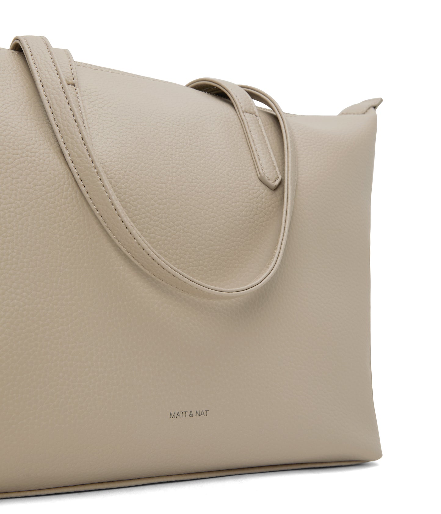 ABBI Vegan Tote Bag - Purity | Color: Beige - variant::dream