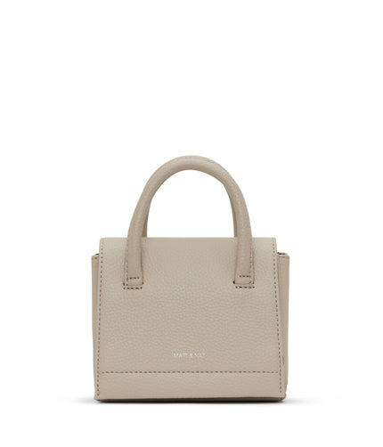 ADEL MICRO Vegan Satchel - Purity | Color: Beige - variant::dream