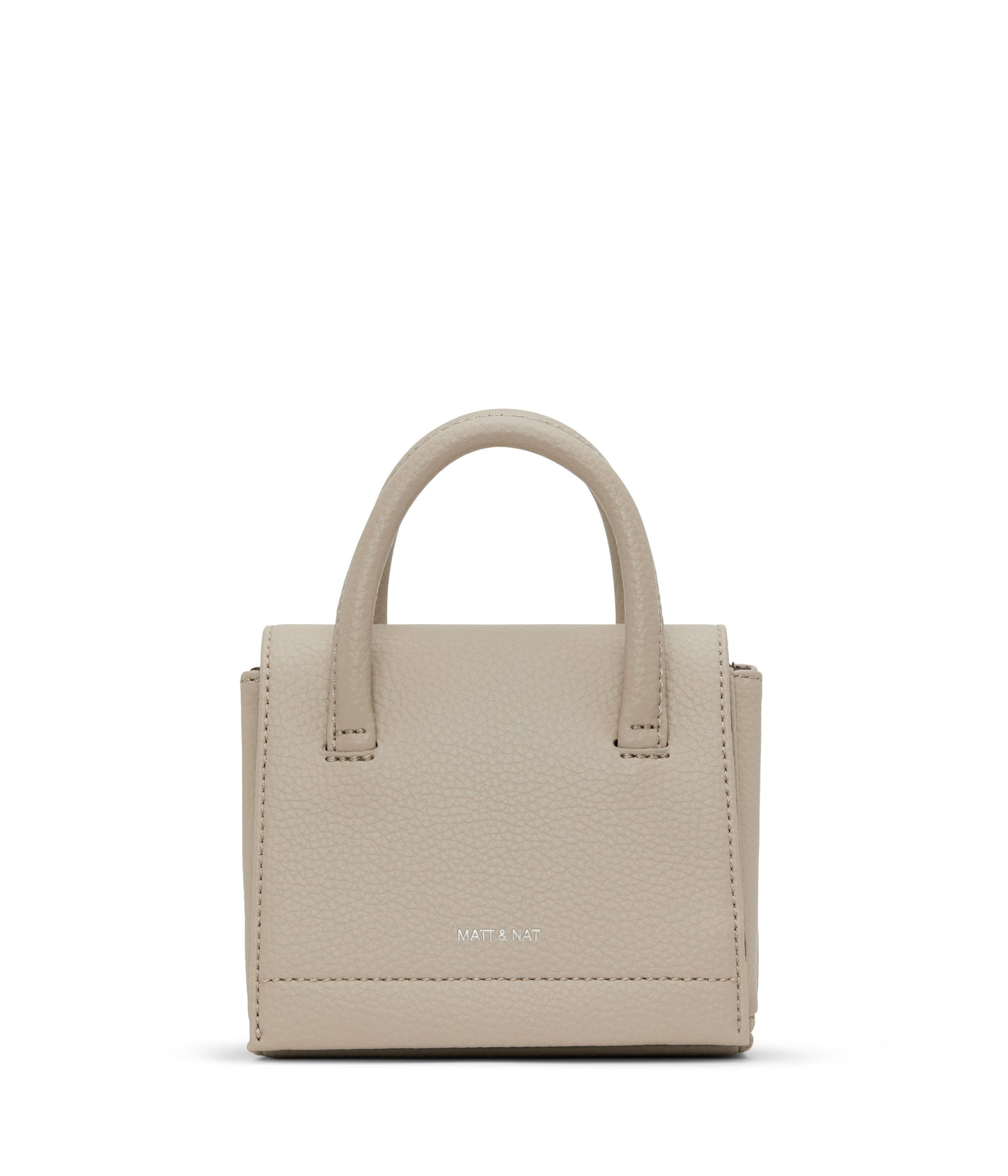 ADEL MICRO Vegan Satchel - Purity | Color: Beige - variant::dream