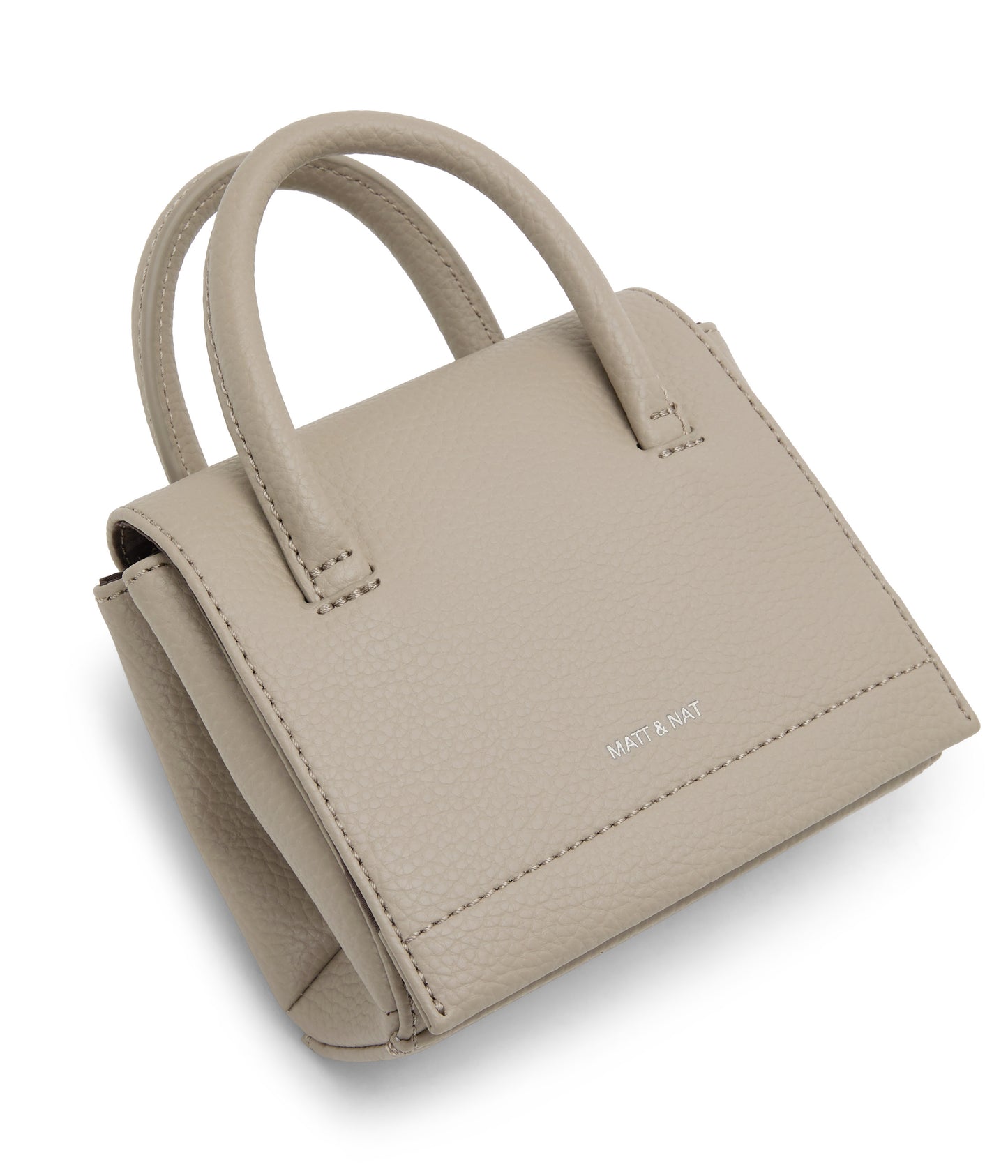 ADEL MICRO Vegan Satchel - Purity | Color: Beige - variant::dream