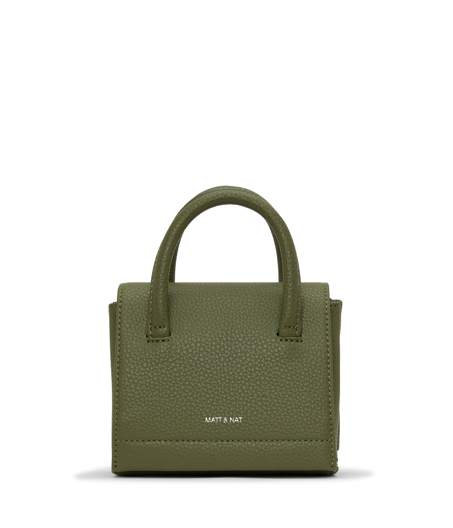 ADEL MICRO Vegan Satchel - Purity | Color: Green - variant::meadow