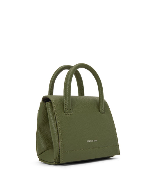 ADEL MICRO Vegan Satchel - Purity | Color: Green - variant::meadow