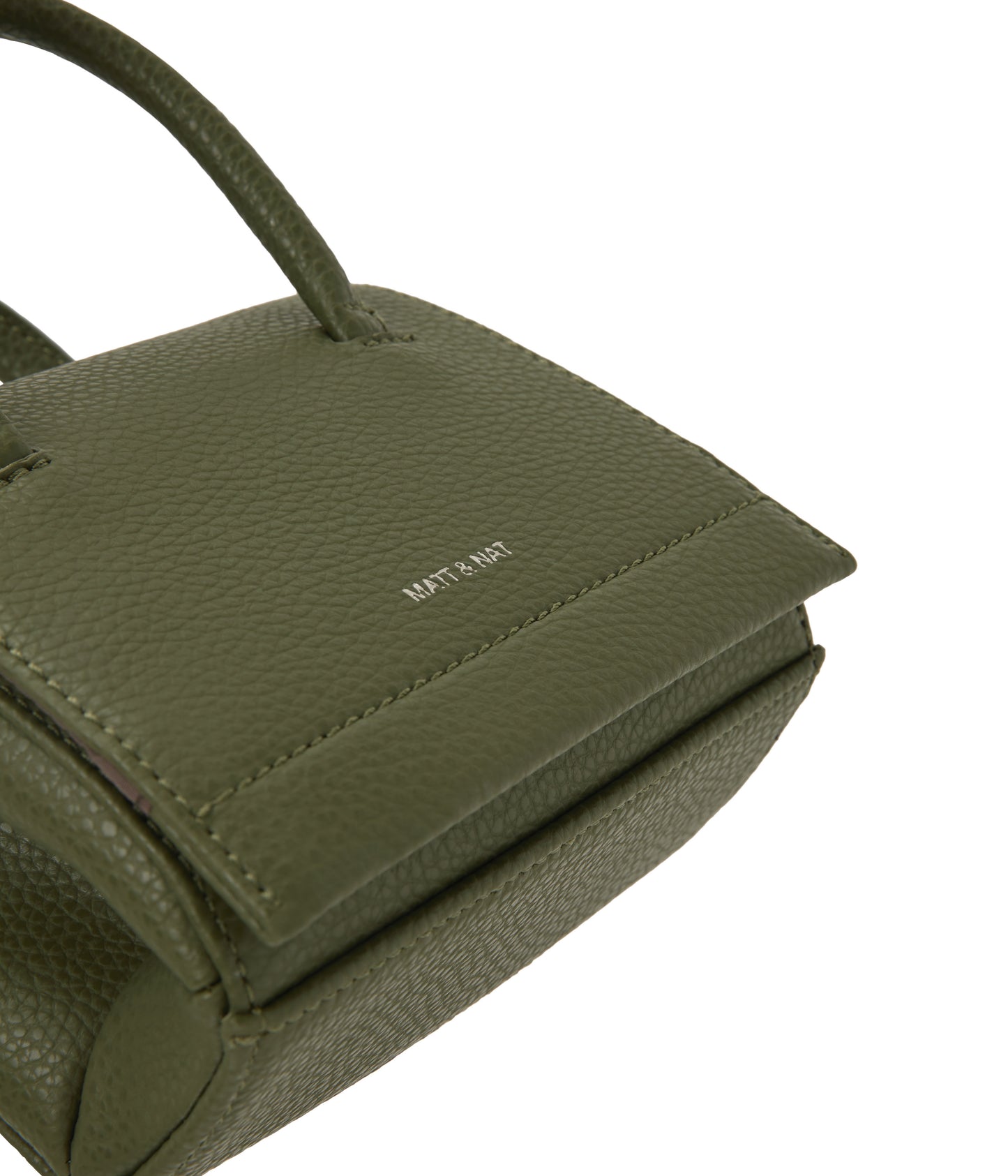 ADEL MICRO Vegan Satchel - Purity | Color: Green - variant::meadow