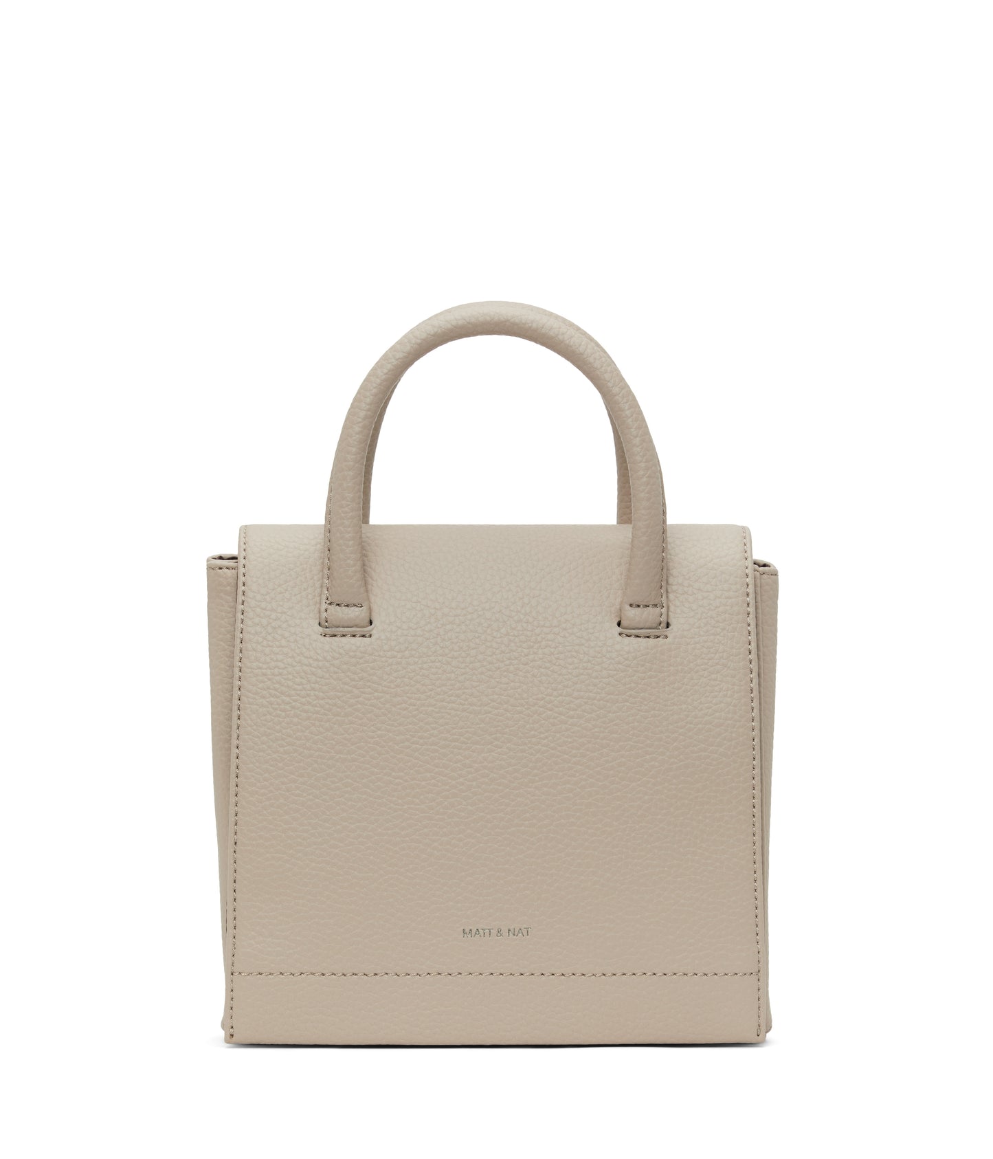 ADELSM Small Vegan Satchel - Purity | Color: Beige - variant::dream