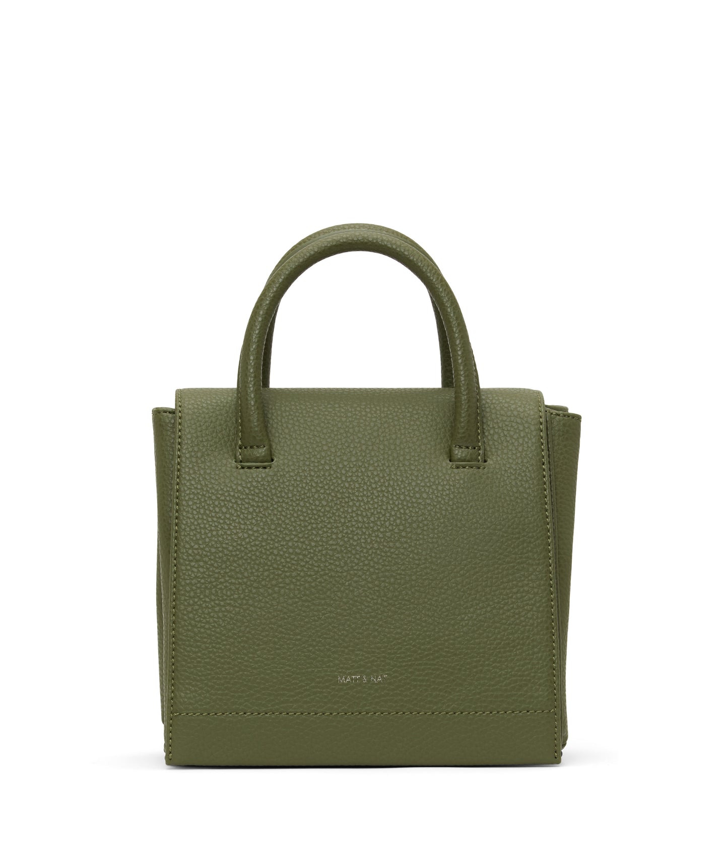 ADELSM Small Vegan Satchel - Purity | Color: Green - variant::meadow