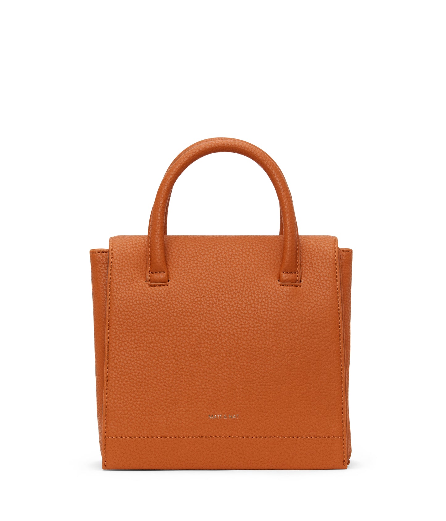 ADELSM Small Vegan Satchel - Purity | Color: Orange - variant::prairie