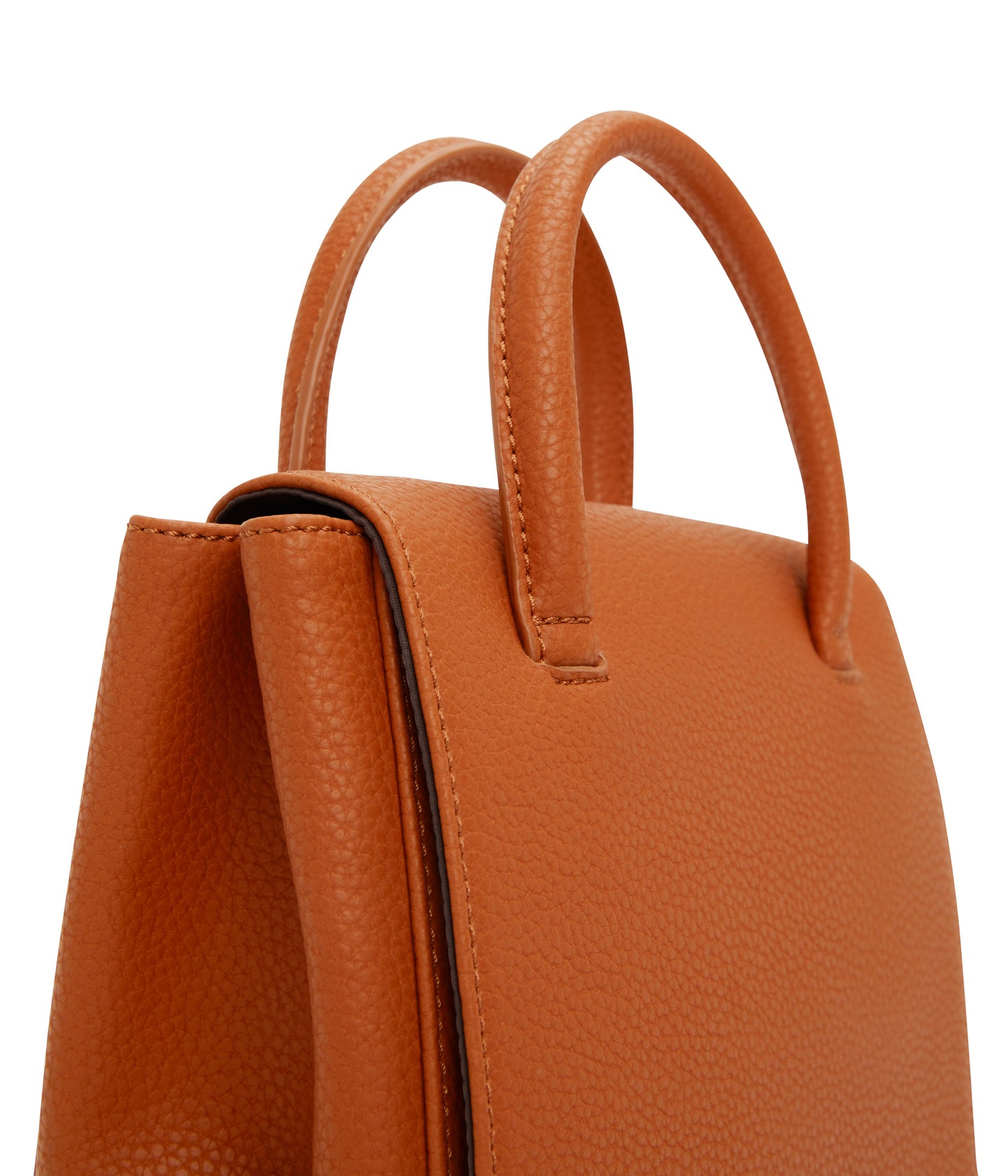 ADELSM Small Vegan Satchel - Purity | Color: Orange - variant::prairie