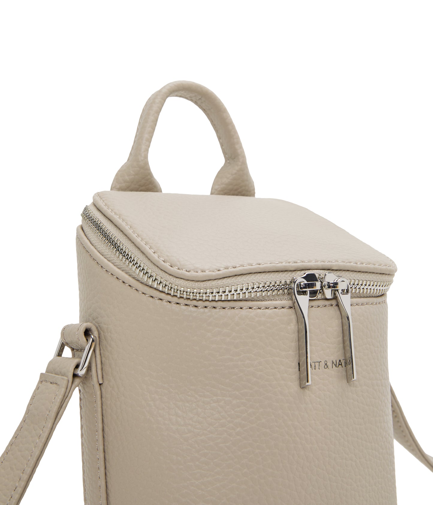 BRAVEMICRO Vegan Crossbody Bag - Purity | Color: Beige - variant::dream