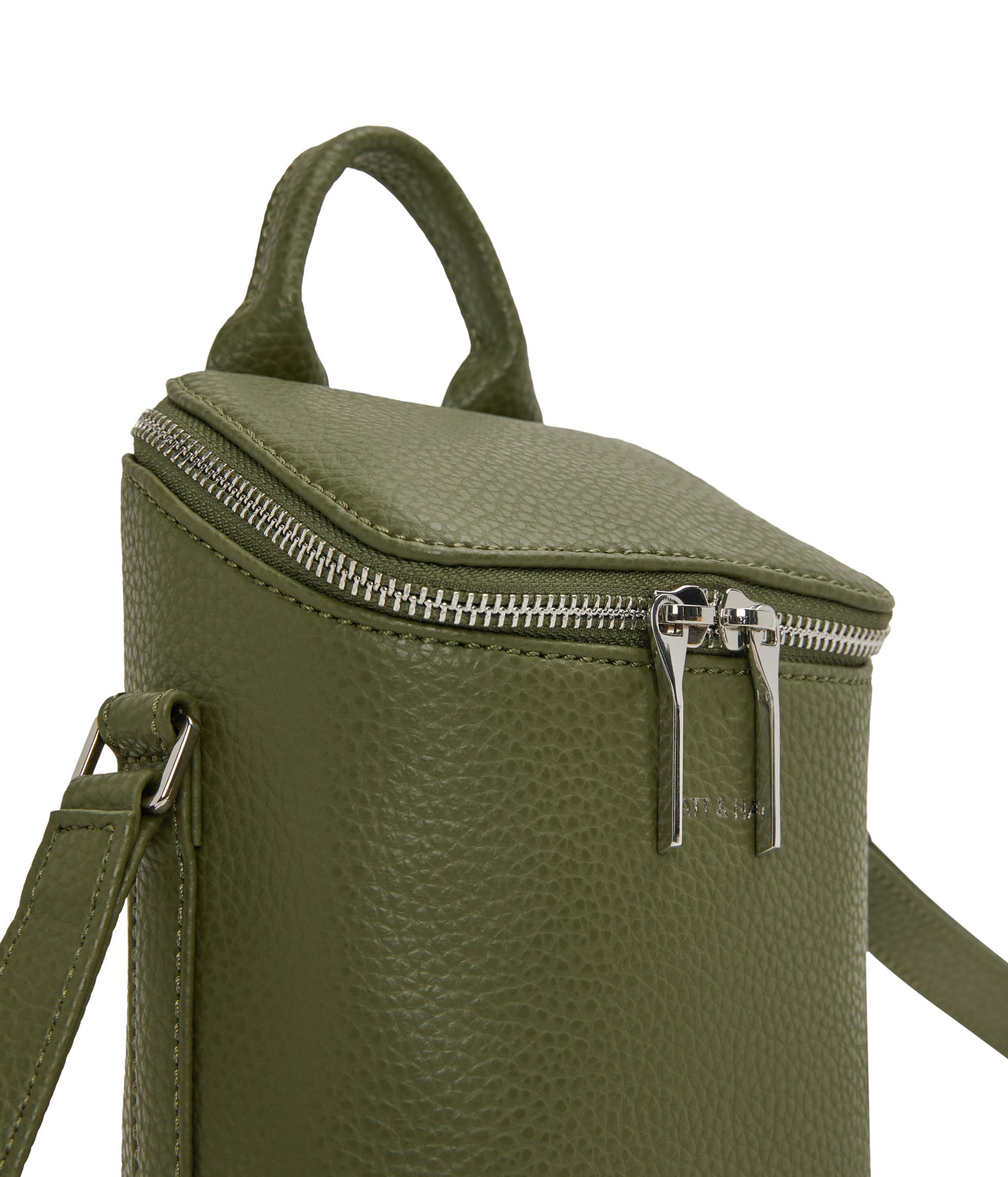 BRAVEMICRO Vegan Crossbody Bag - Purity | Color: Green - variant::meadow