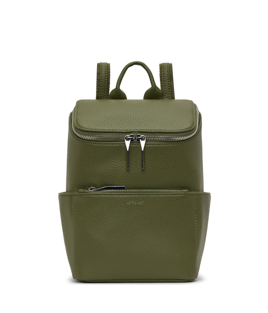 BRAVESM Small Vegan Backpack - Purity | Color: Green - variant::meadow