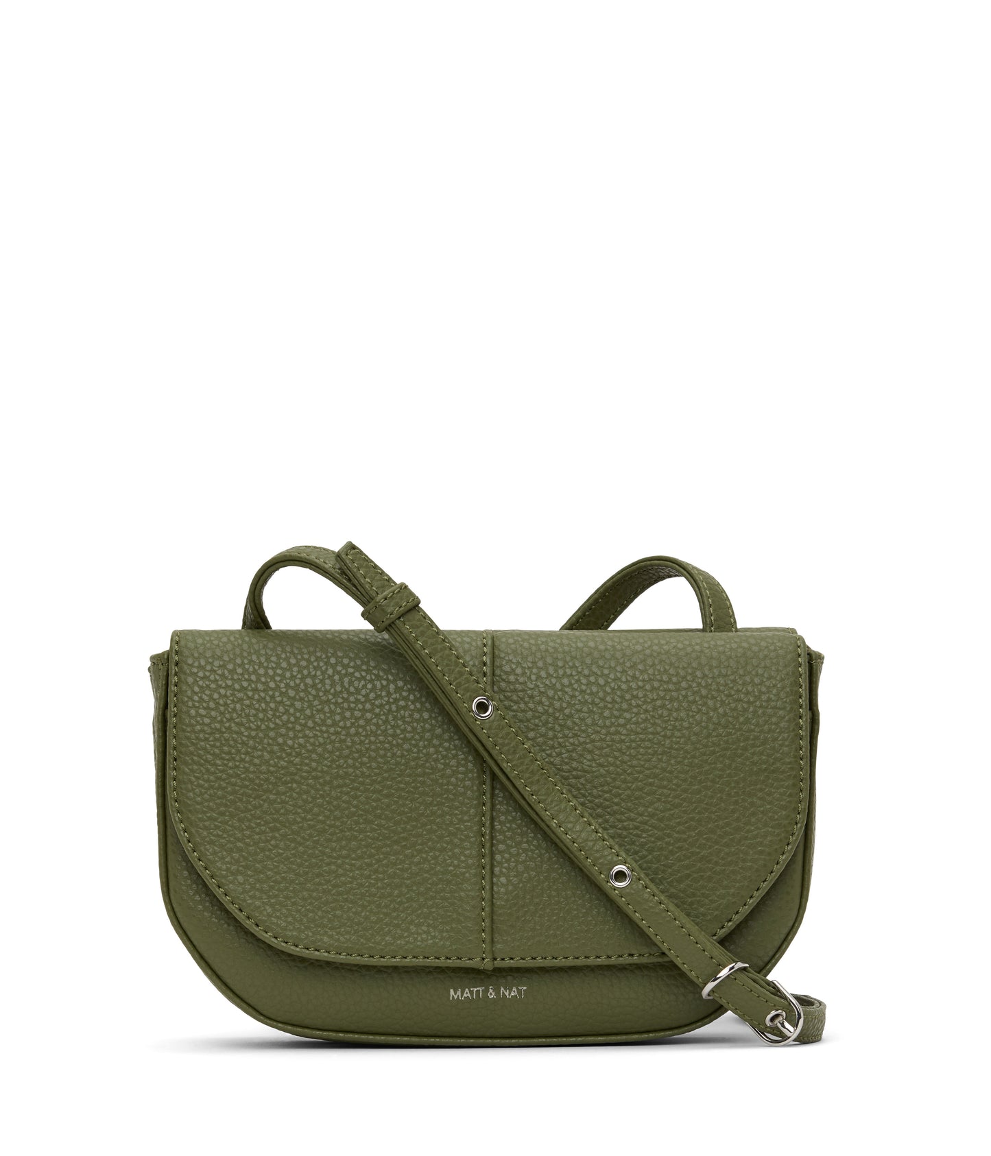 BUDA Vegan Crossbody Bag - Purity | Color: Green - variant::meadow