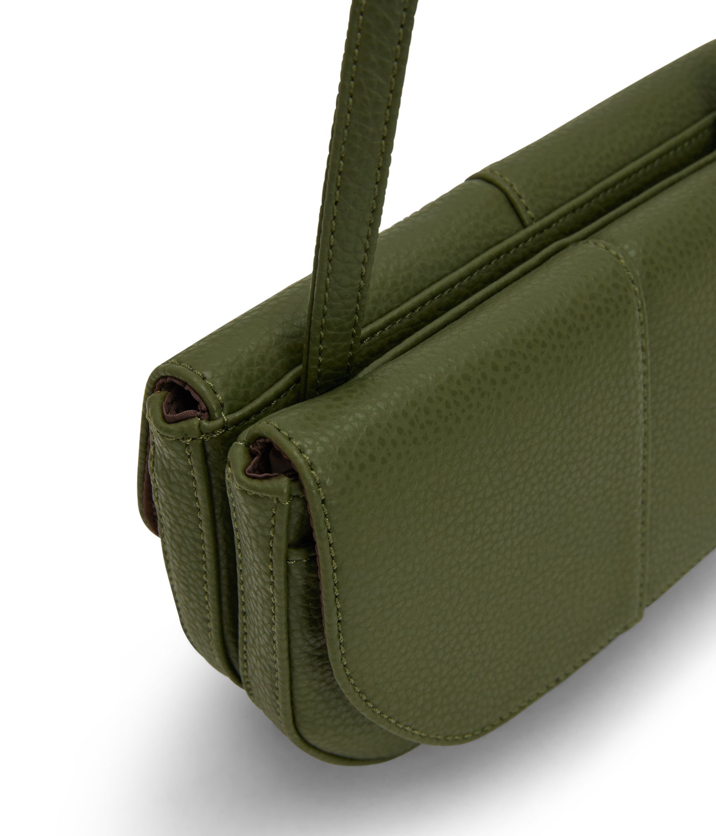 BUDA Vegan Crossbody Bag - Purity | Color: Green - variant::meadow