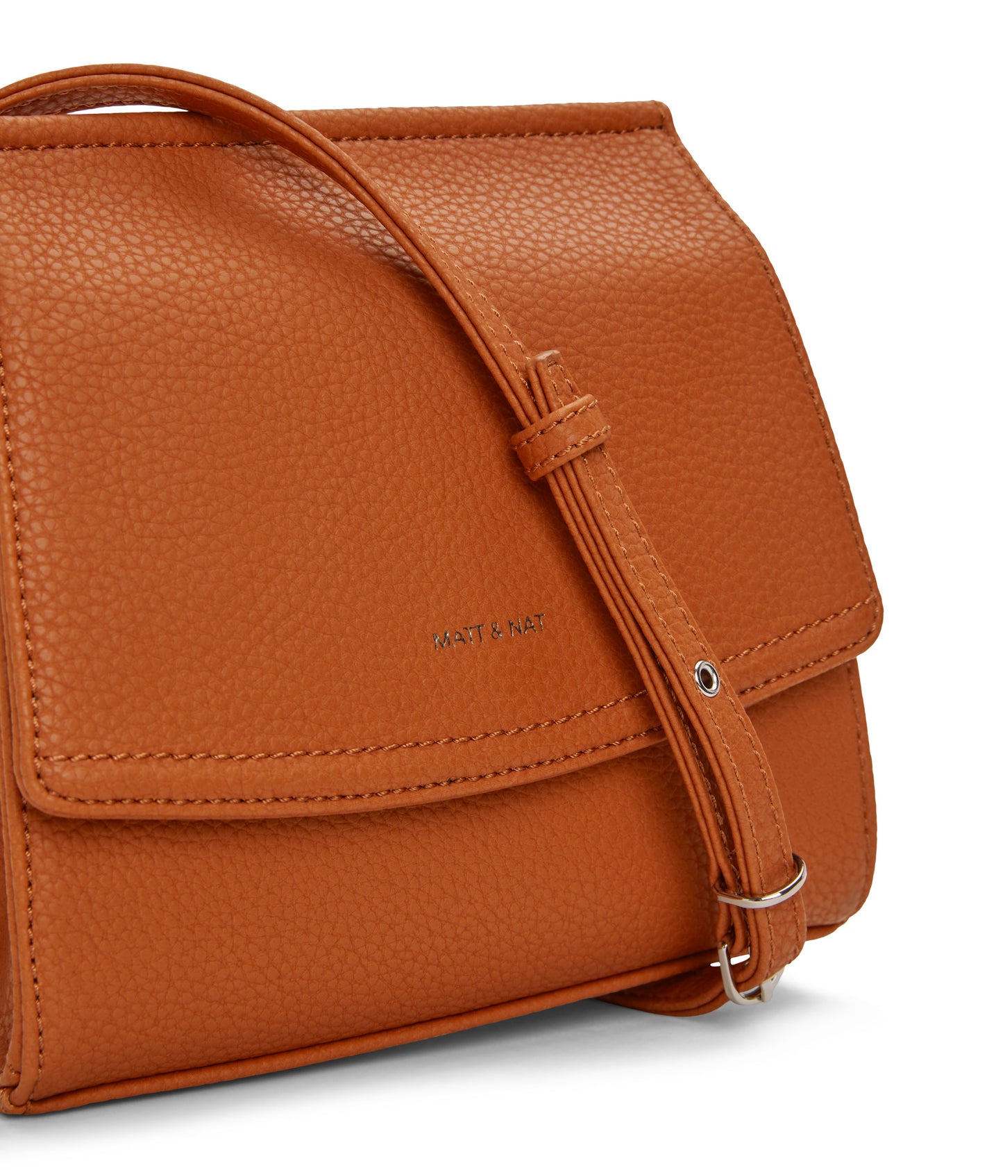 ERIKA Vegan Crossbody Bag - Purity | Color: Orange - variant::prairie