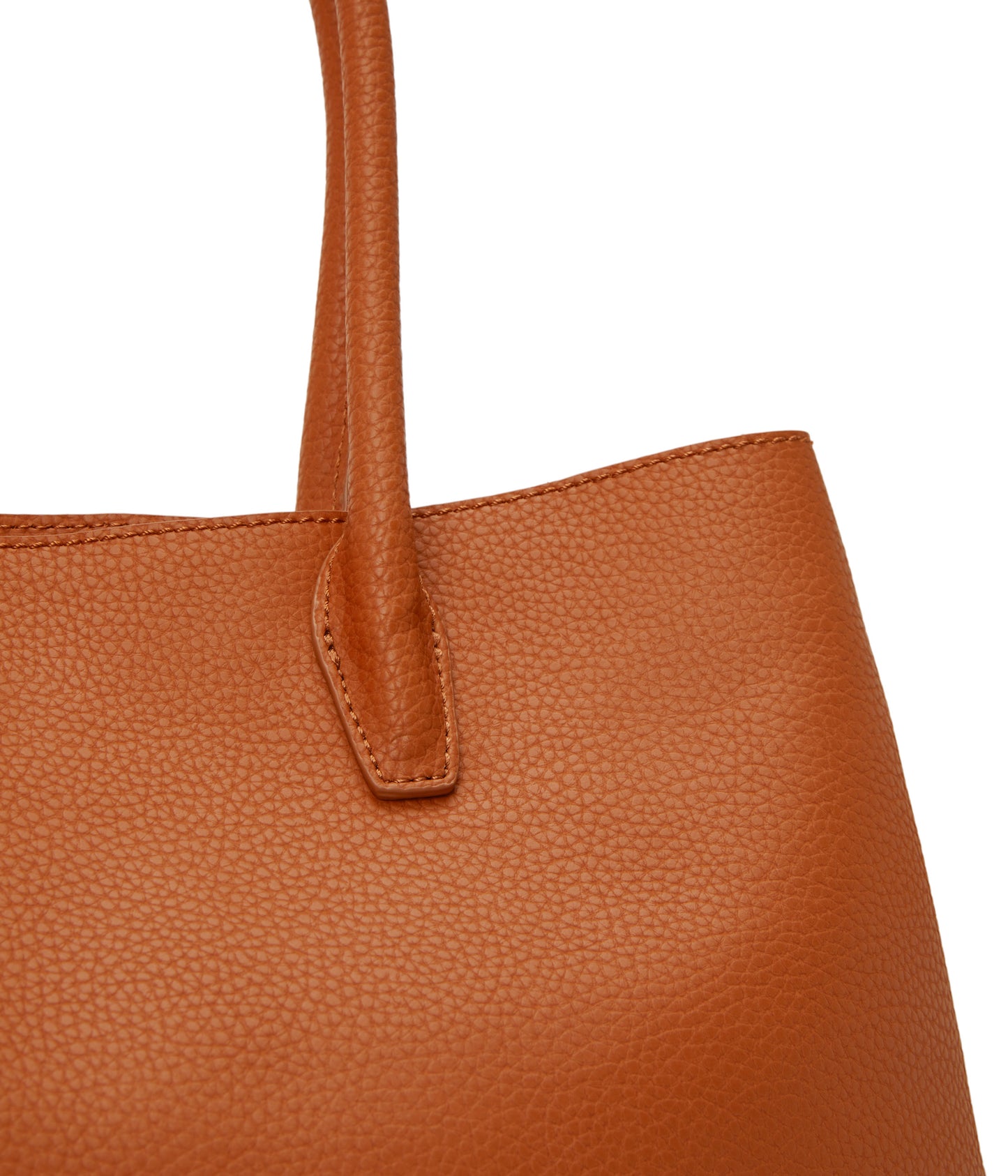 KRISTA Vegan Satchel - Purity | Color: Orange - variant::prairie