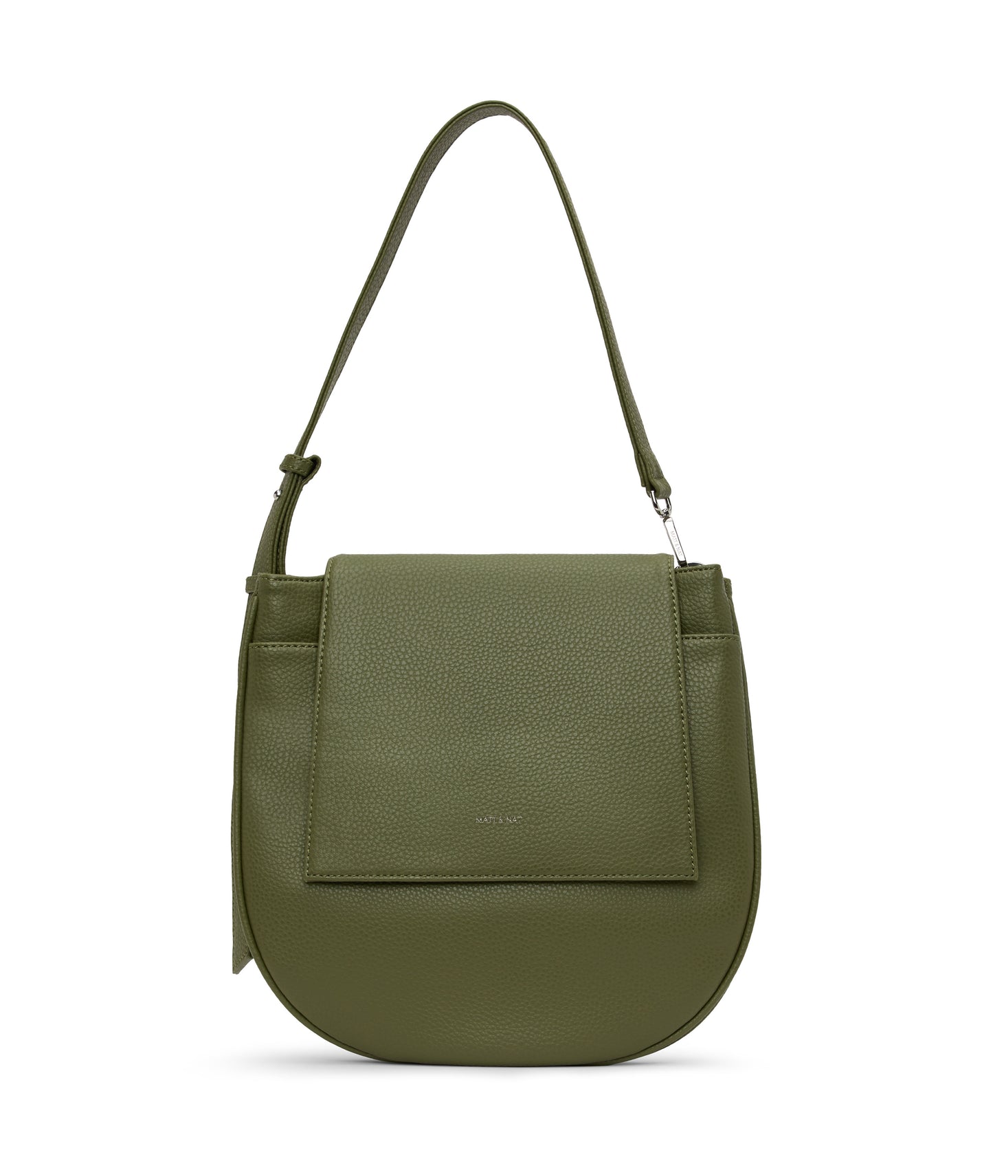 MATCH Vegan Shoulder Bag - Purity | Color: Green - variant::meadow