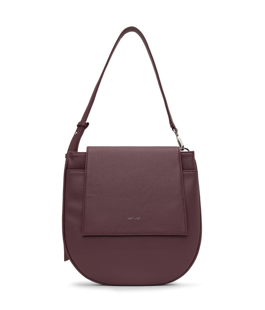 MATCH Vegan Shoulder Bag - Purity | Color: Purple - variant::moon