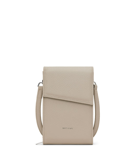 MET Vegan Crossbody Wallet - Purity | Color: Beige - variant::dream