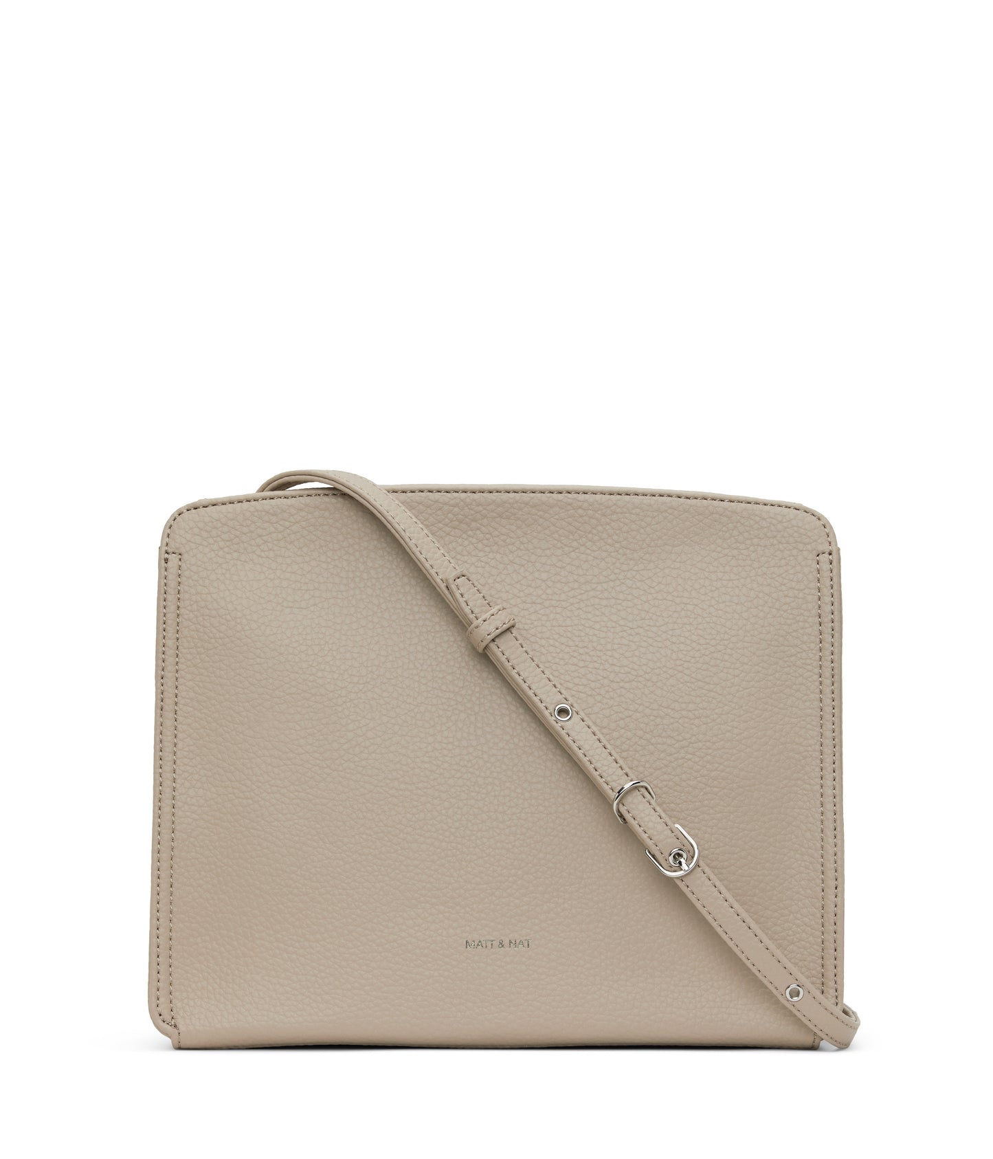 MUE Vegan Crossbody Bag - Purity | Color: Beige - variant::dream
