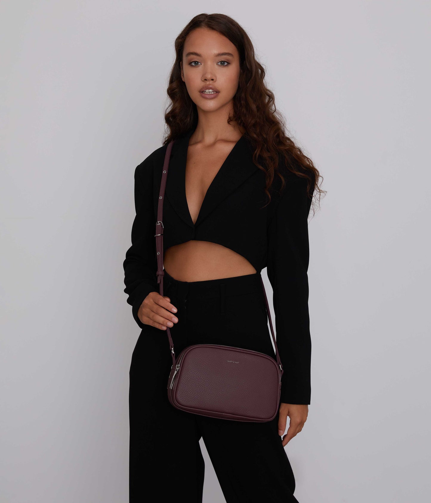 PAIR Vegan Crossbody Bag - Purity | Color: Purple - variant::moon