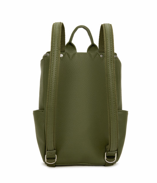 BRAVESM Small Vegan Backpack - Purity | Color: Green - variant::meadow