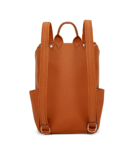 BRAVESM Small Vegan Backpack - Purity | Color: Orange - variant::prairie