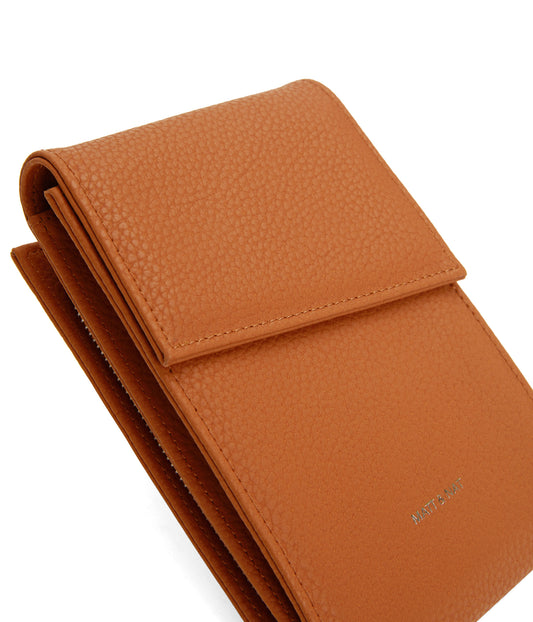 MET Vegan Crossbody Wallet - Purity | Color: Orange - variant::prairie