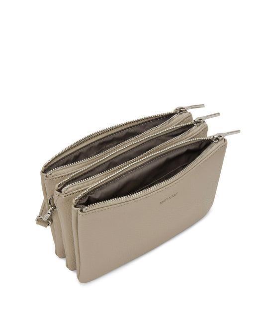 TRIPLET Vegan Crossbody Bag - Purity | Color: Beige - variant::dream