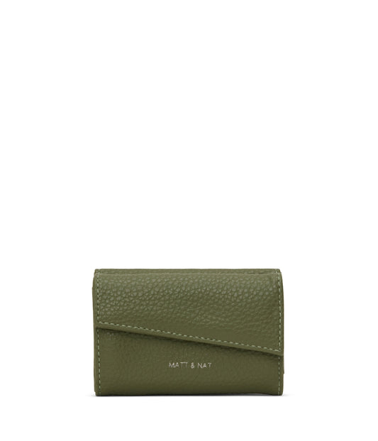 TANI Small Vegan Wallet - Purity | Color: Green - variant::meadow