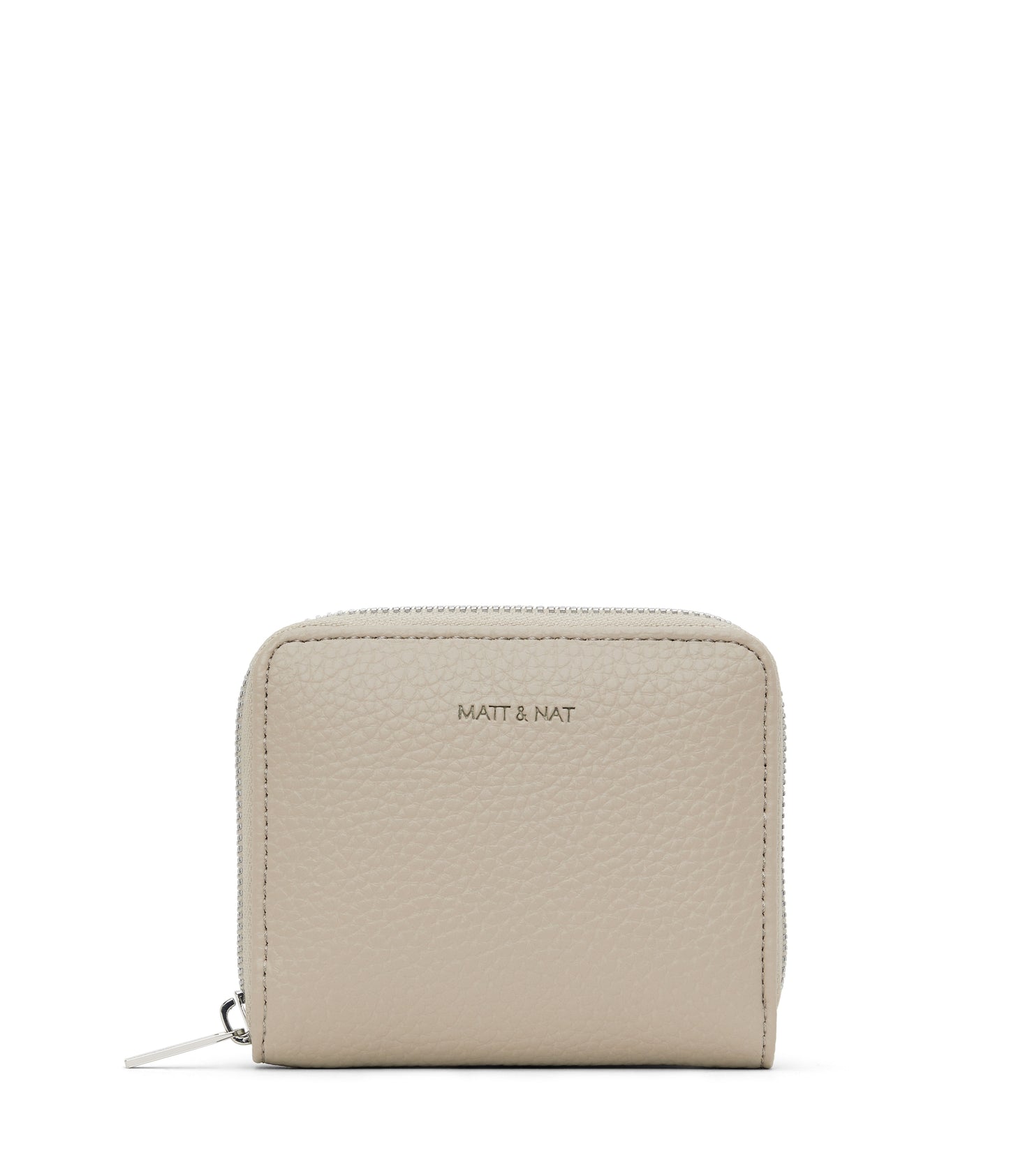 RUE Small Vegan Zip Wallet - Purity | Color: Beige - variant::dream