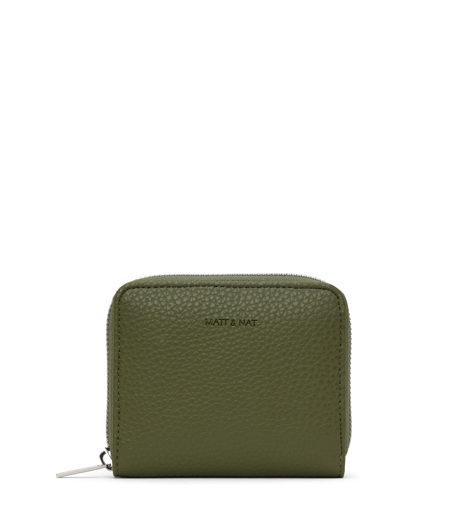 RUE Small Vegan Zip Wallet - Purity | Color: Green - variant::meadow