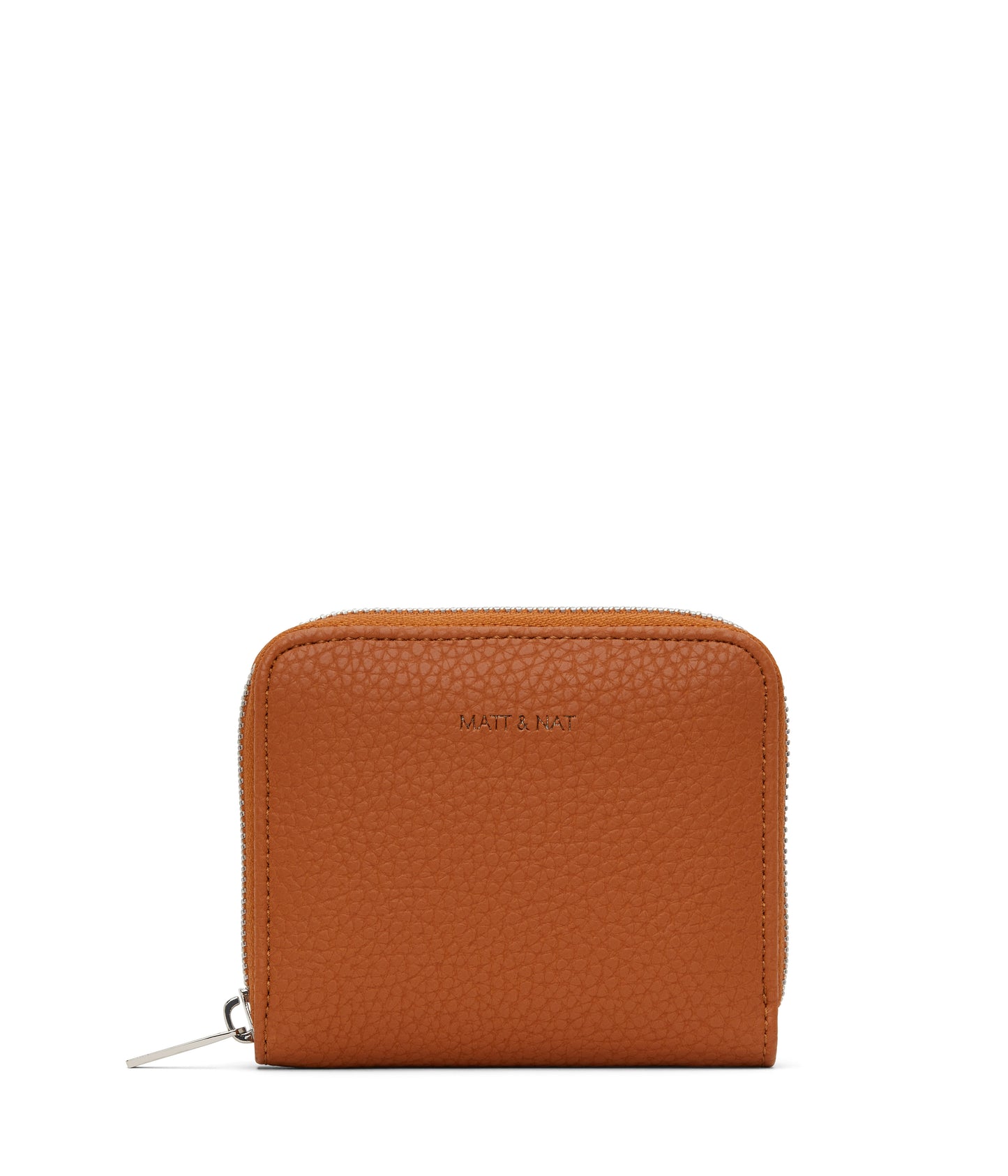 RUE Small Vegan Zip Wallet - Purity | Color: Orange - variant::prairie