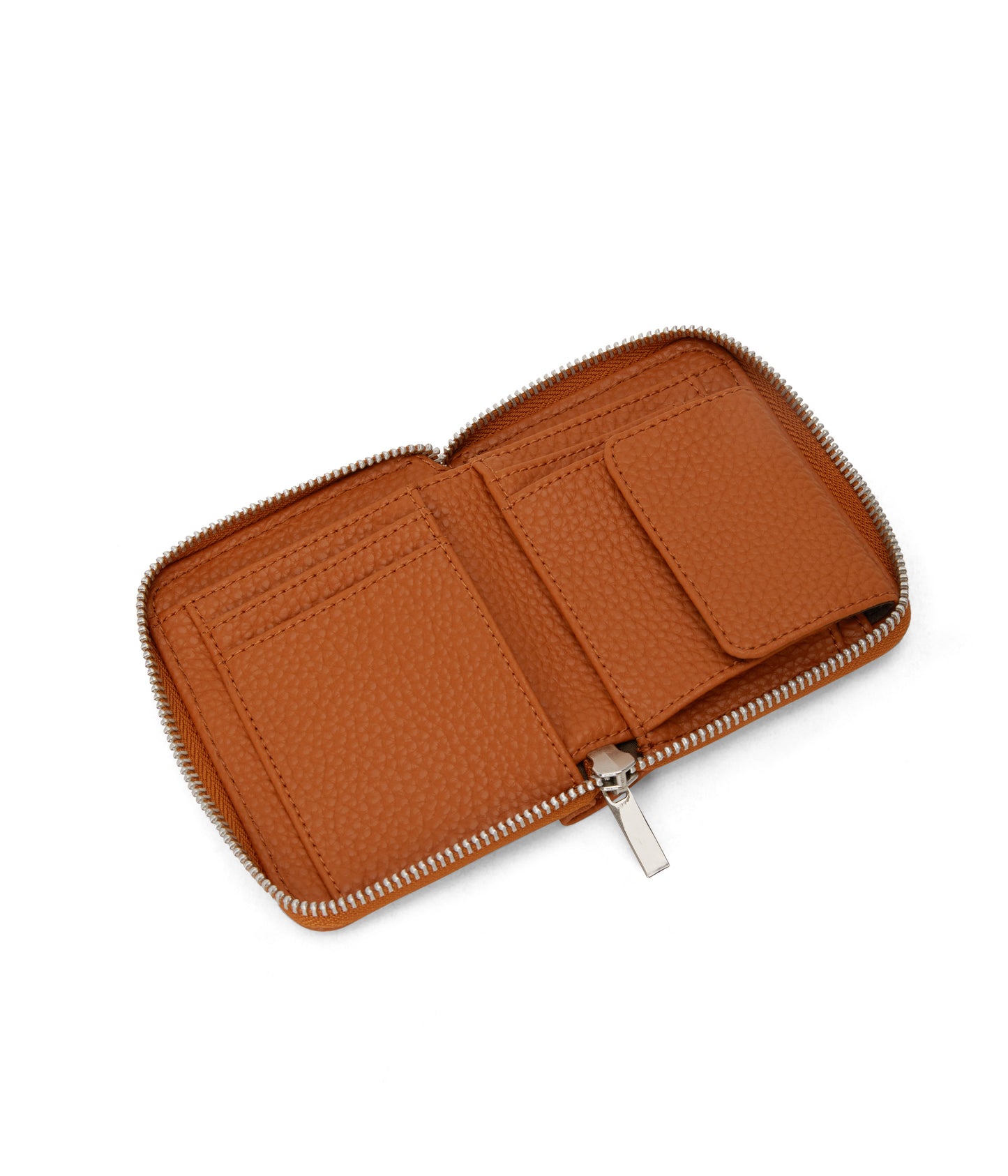 RUE Small Vegan Zip Wallet - Purity | Color: Orange - variant::prairie