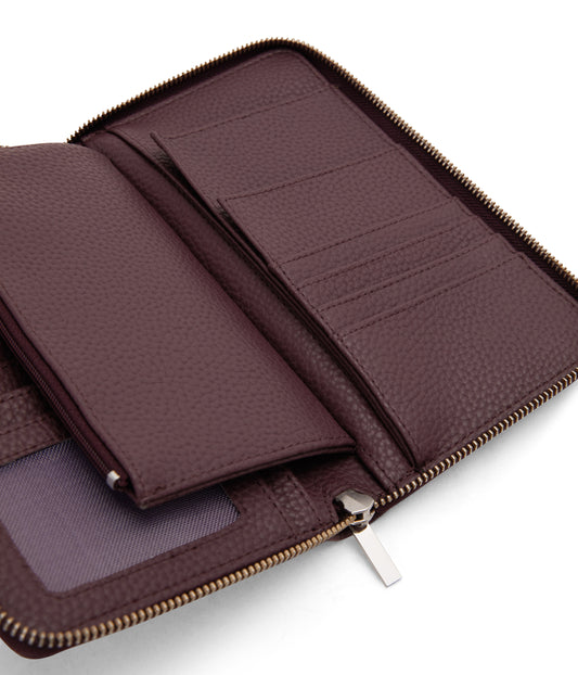 TRIP Vegan Travel Wallet - Purity | Color: Purple - variant::moon