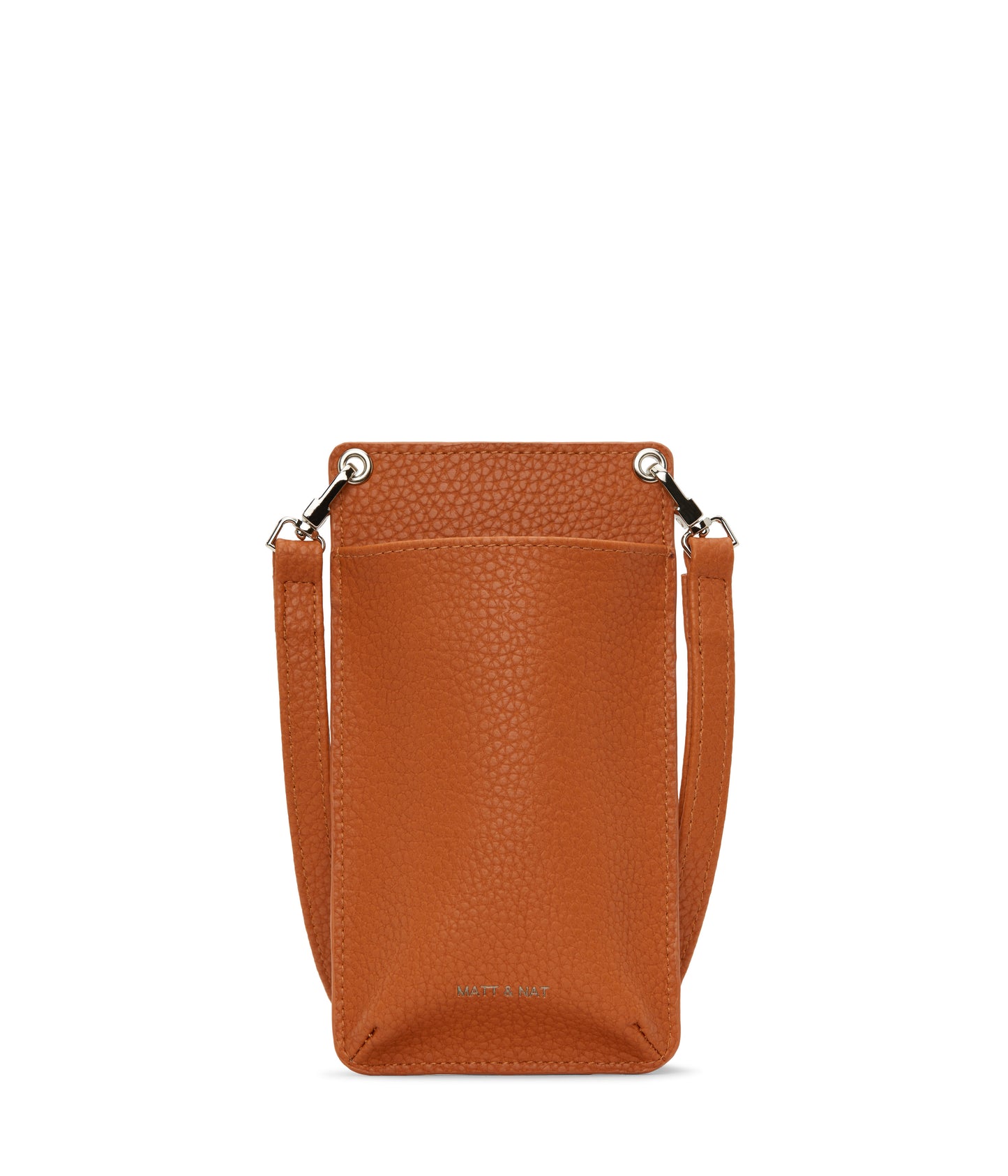 CUE Vegan Crossbody Phone Bag - Purity | Color: Orange - variant::prairie