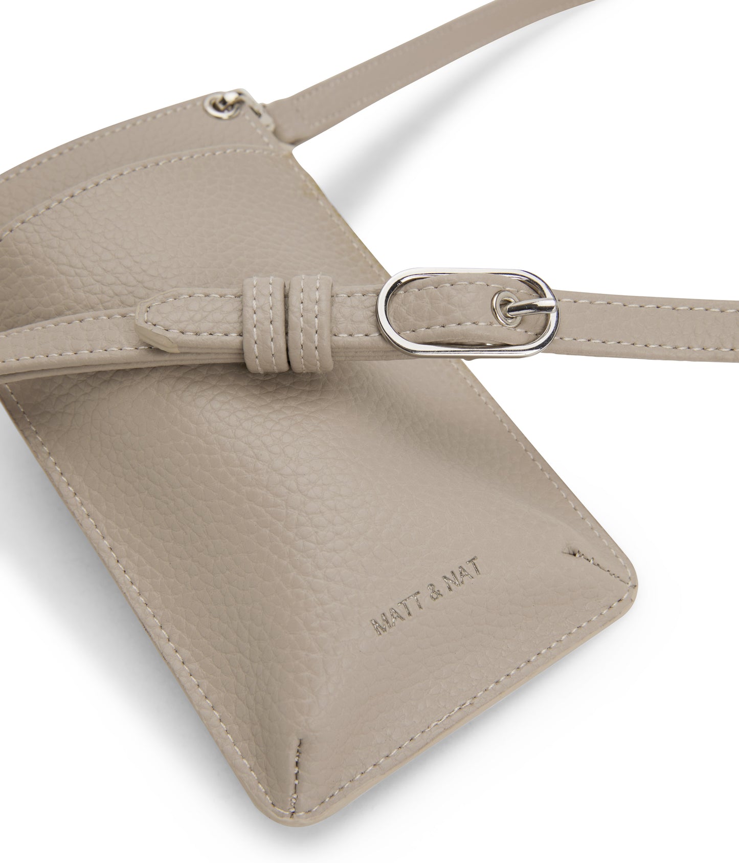 CUE Vegan Crossbody Phone Bag - Purity | Color: Beige - variant::dream