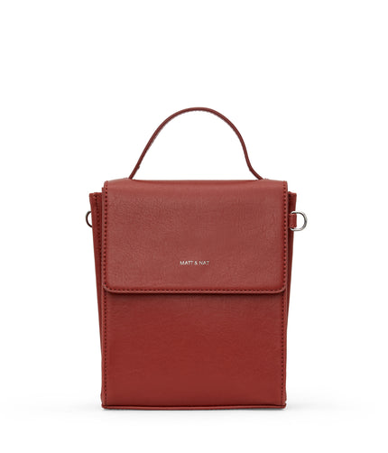 OKA Vegan Crossbody Bag - Vintage | Color: Red - variant::barn