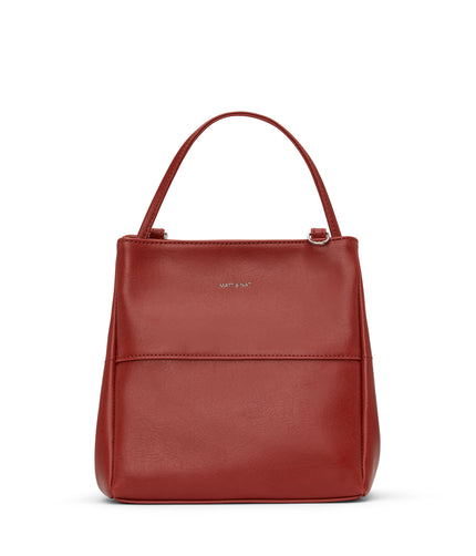 WILLASM Small Vegan Tote Bag - Vintage | Color: Red - variant::barn