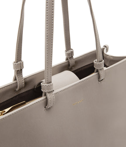 CALINA Vegan Tote Bag - Vintage | Color: Grey - variant::wave