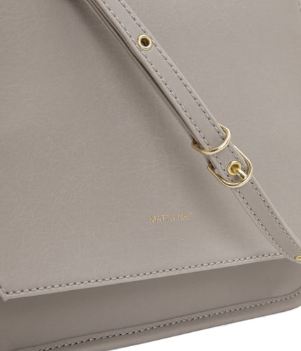 LEV Vegan Crossbody Bag - Vintage | Color: Grey - variant::wave