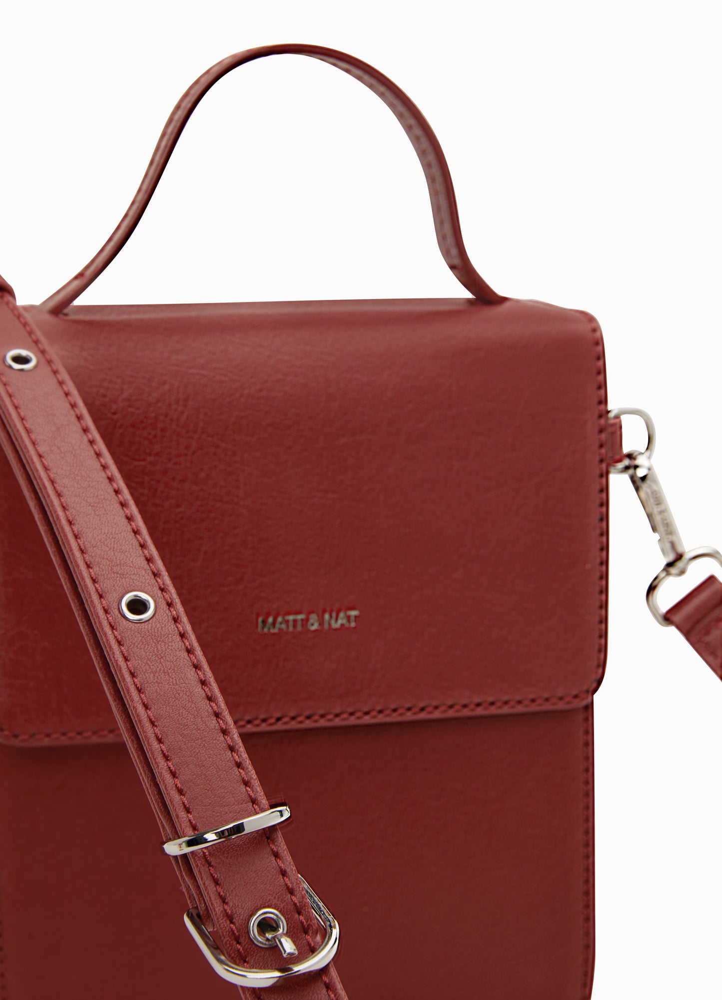 OKA Vegan Crossbody Bag - Vintage | Color: Red - variant::barn