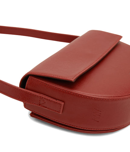 RITH Vegan Saddle Bag - Vintage | Color: Red - variant::barn